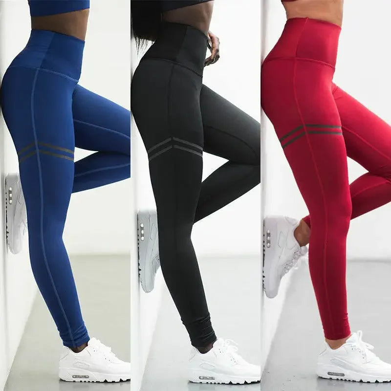 Leggings fitness de cintura alta estampadas