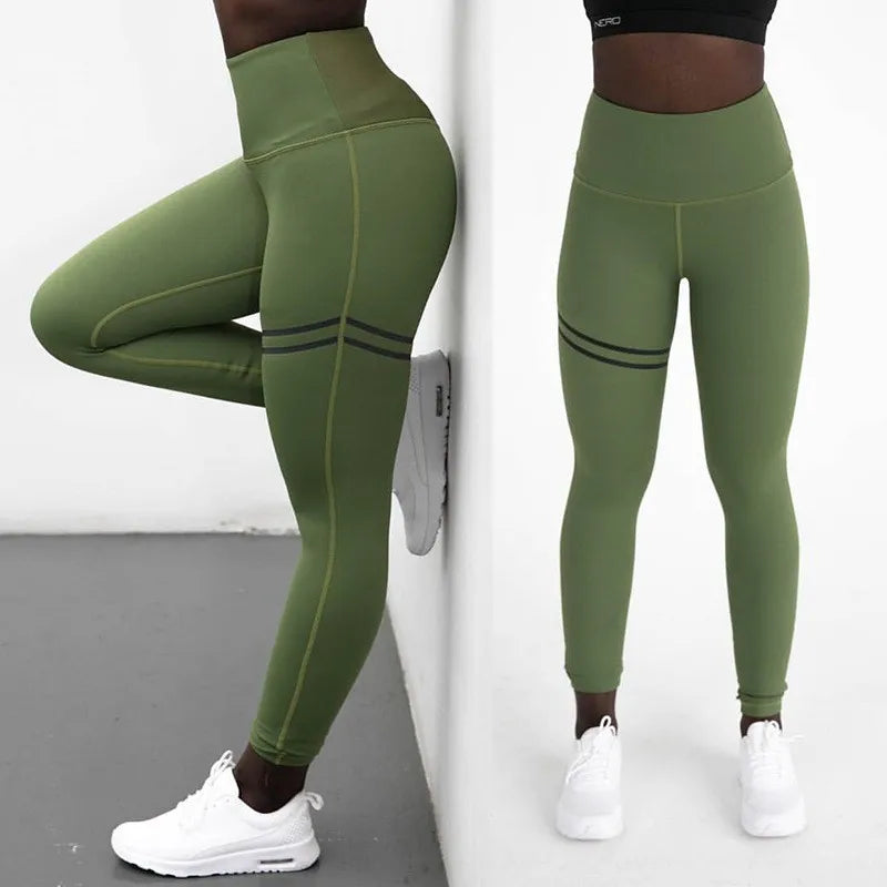 Leggings fitness de cintura alta estampadas